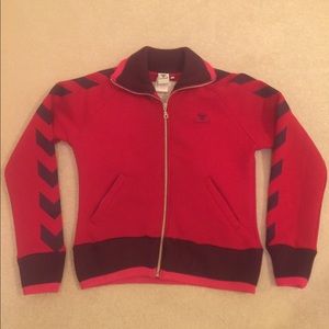 Hummel zip sweat shirt size M